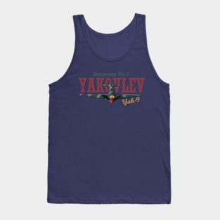 Yakovlev Yak-9 | World War 2 Fighter Aircraft Tank Top